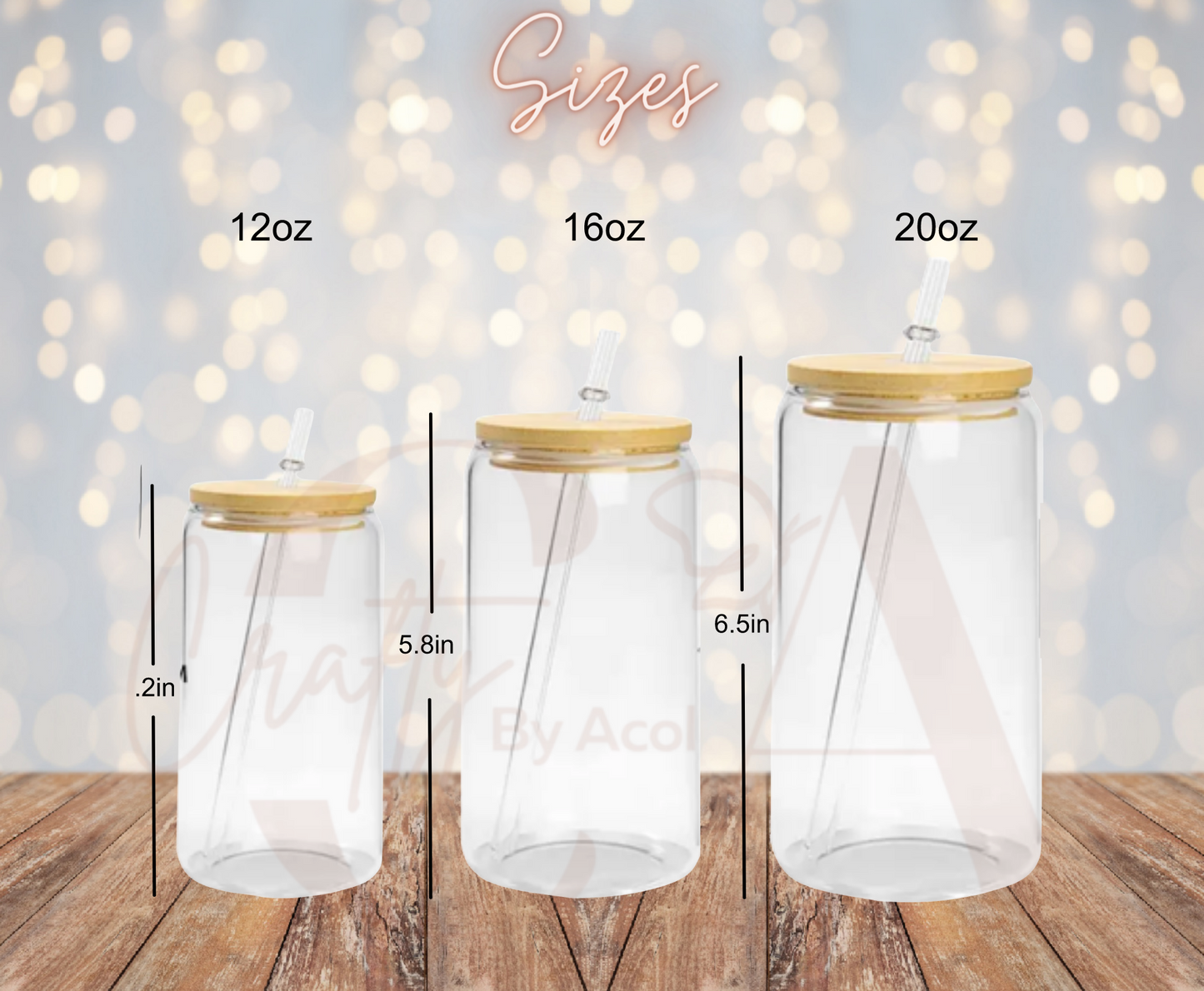 Snow Globe Beer Glass BULK BOX