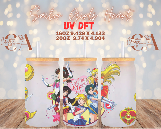 Sailor Girls Heart UV DFT Cup Wrap