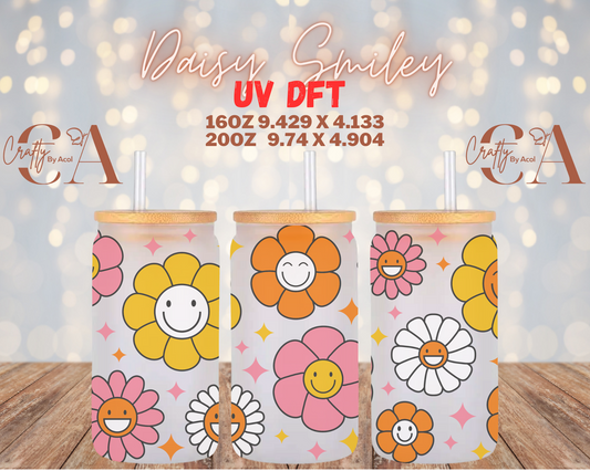 Daisy Smiley UV DFT Cup Wrap