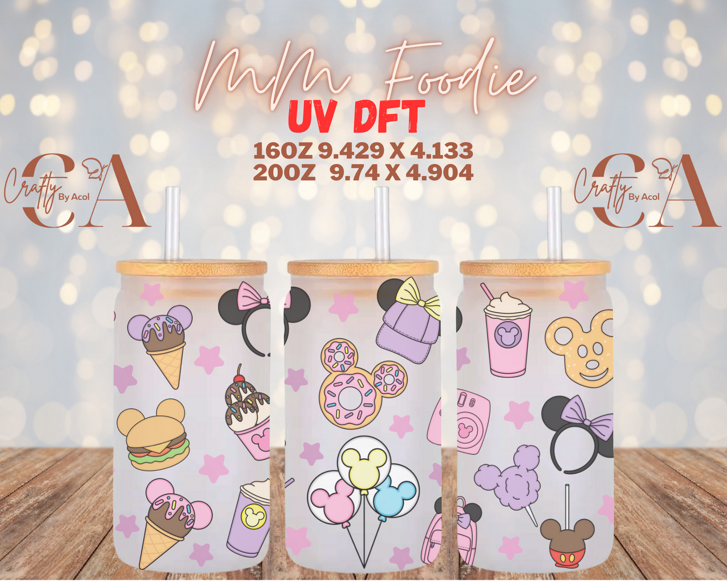 MM Foodie UV DFT Cup Wrap