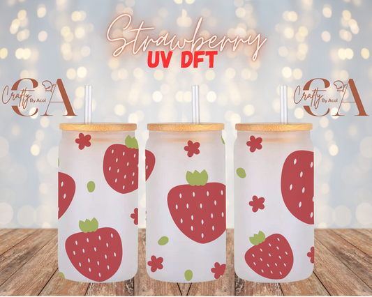 Strawberry UV DFT Cup Wrap