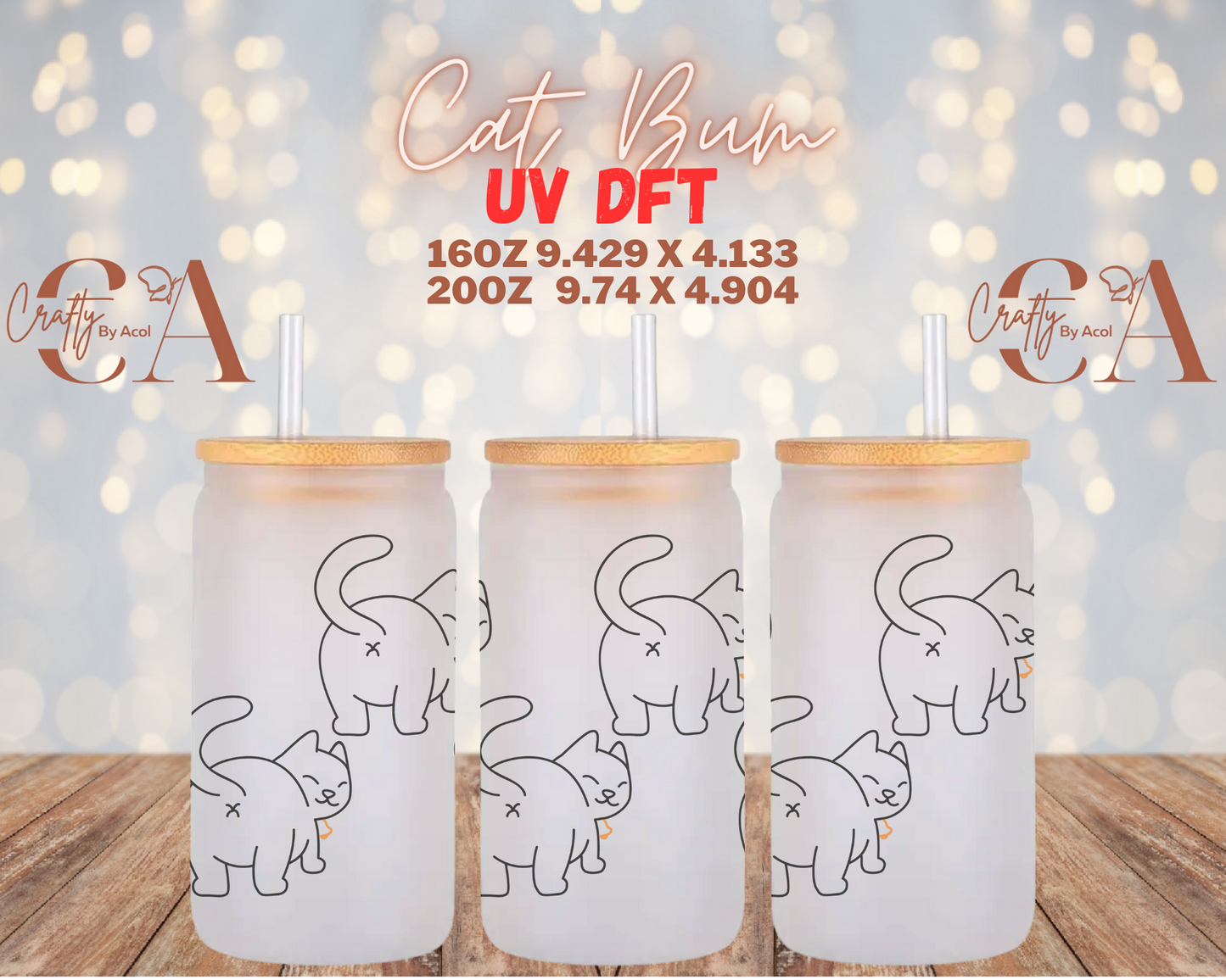 Cat Bum UV DFT Cup Wrap