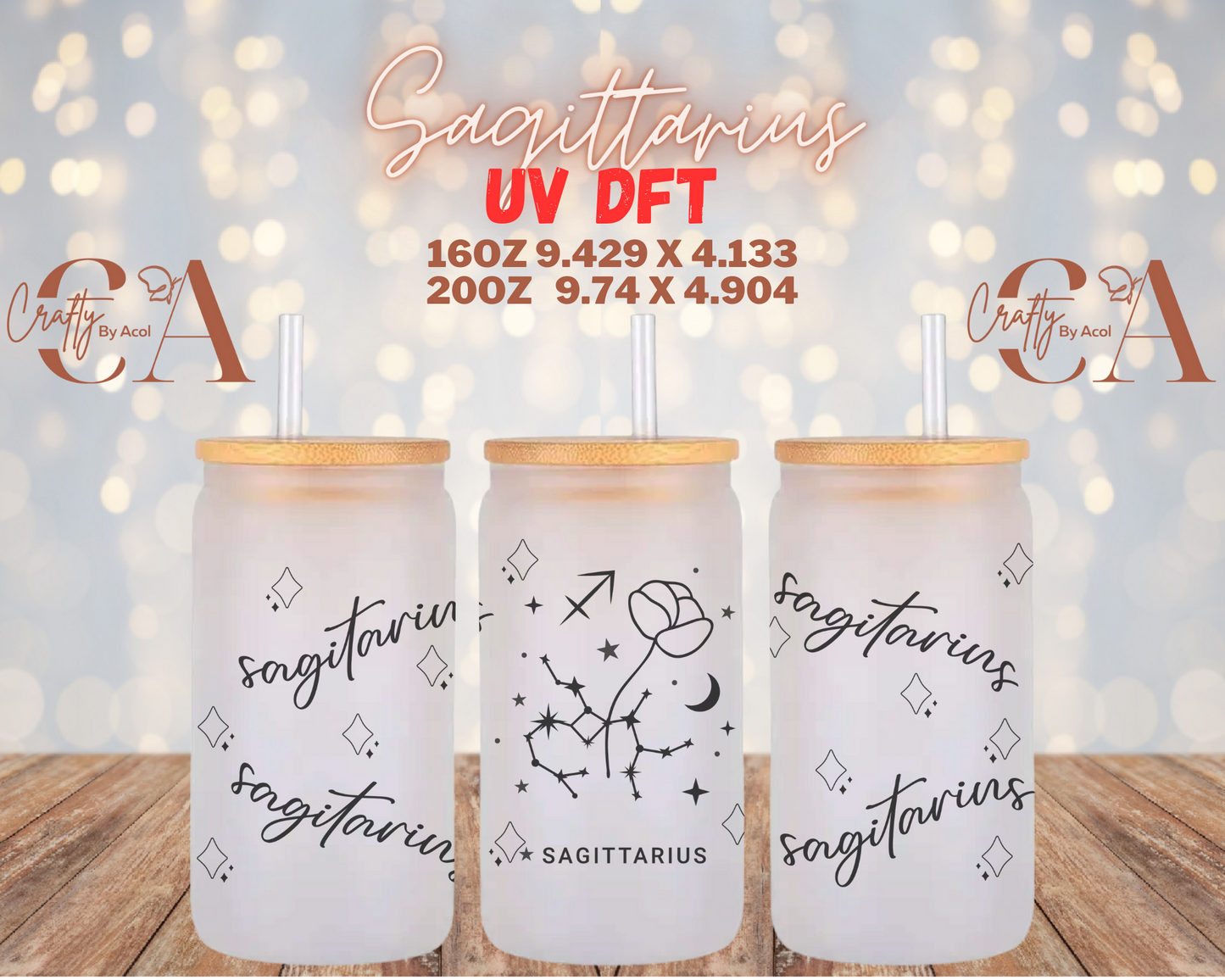Sagittarius UV DFT Cup Wrap