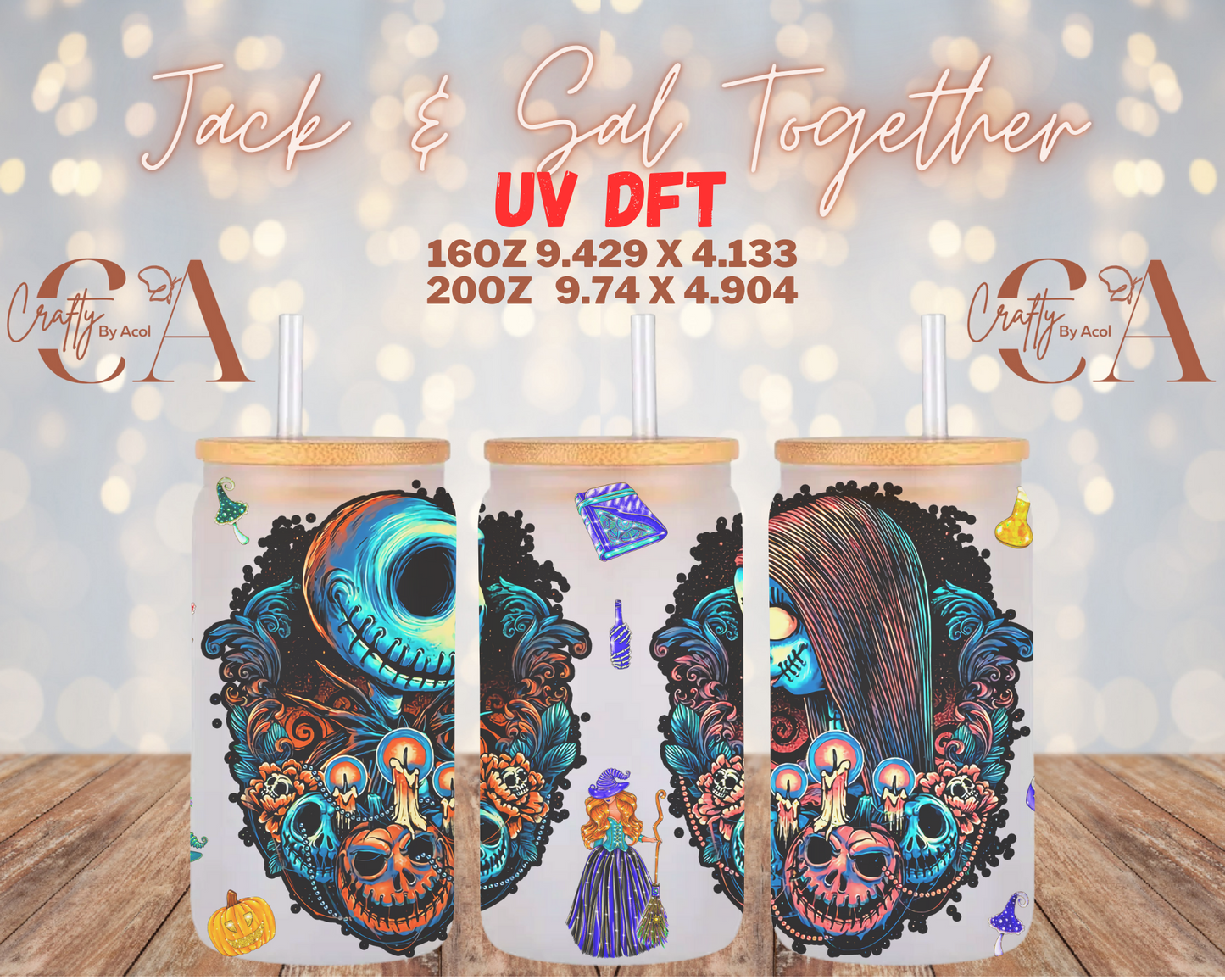 Jack & Sal Together UV DFT Cup Wrap