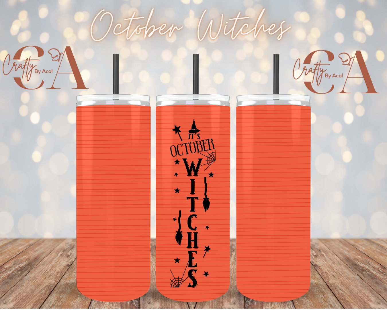 October Witches Vinyl Can Wrap