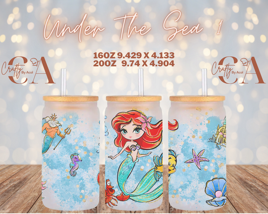 Under The Sea 1 Vinyl Can Wrap