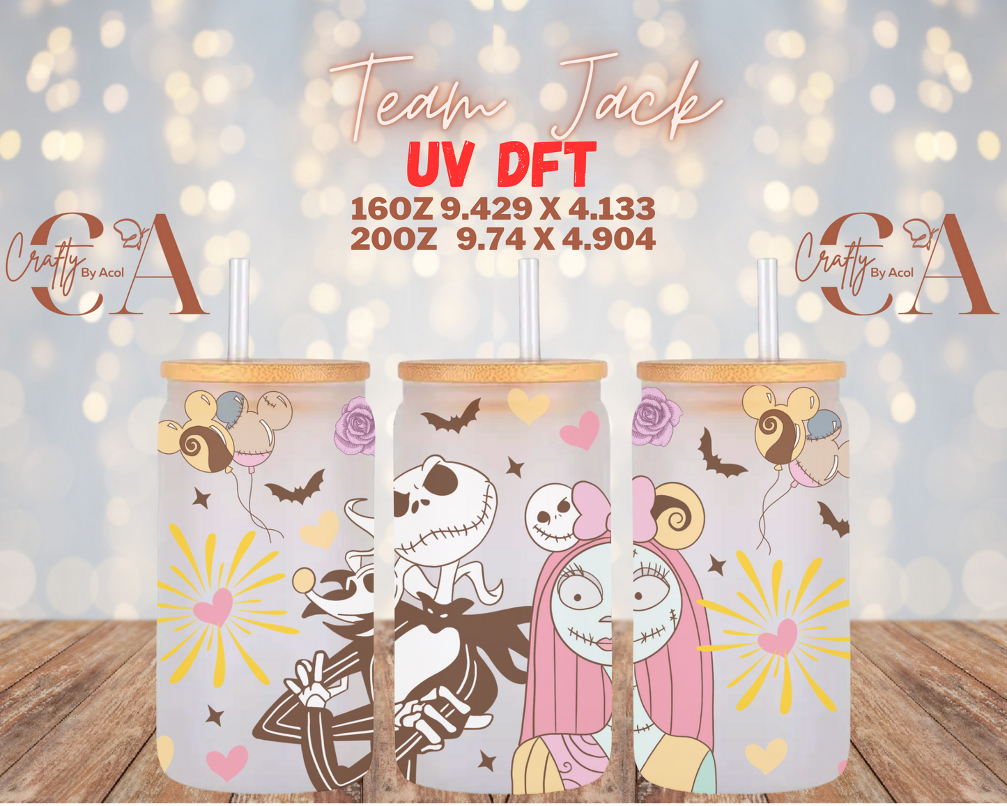 Team Jack UV DFT Cup Wrap