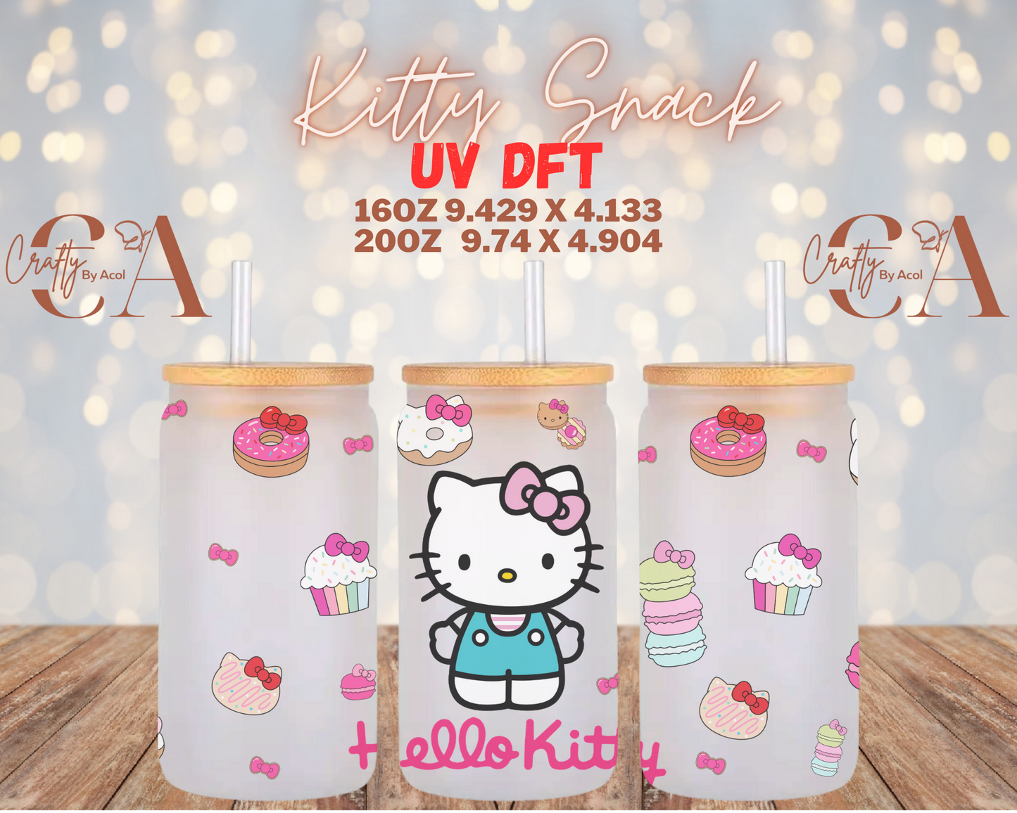 Kitty Snack UV DFT Cup Wrap