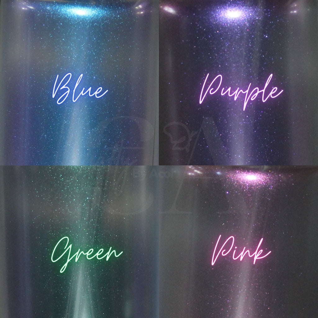 Libbey Glass Iridescent Cans, Sublimation Beer Cans