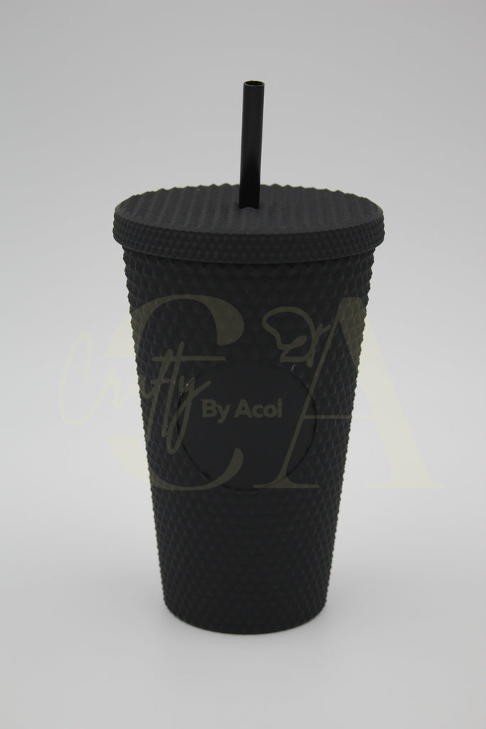 Starbucks Soft Touch Bling Gradient Studded Tumbler 24 Oz Black