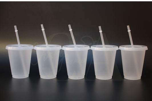 16oz Ocean White Cups